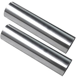 OSIDU OSIDU Aluminum Alloy Straight Tube 4" OD, Length 12", Aluminum Pipe Intercooler Pipe For Intake Tube And Cooling Systems-High Polishing (4" OD (102mm)-2PCS)