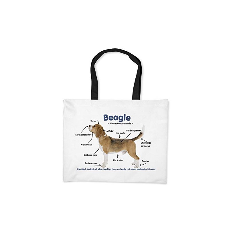 Merchandise for Fans Shopping Bag / Beach Bag with Beagle