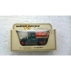 Matchbox MODELS OF YESTERYEAR. SCALE.35/1 Y.3 1912 FORD MODEL.T. B.P. FUEL TANKER.