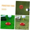 BESPORTBLE 3pcs Golf Swing Ring Golf Training Tool Weighted Training