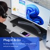Bluetooth Headset, Wireless Headset with Microphone for PC, V5.2 Computer