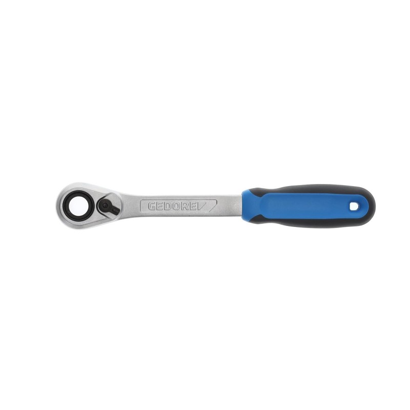 Gedore 1993U-20SK 1/2 270 mm Reversible Ratchet - Silver/Blue/Black