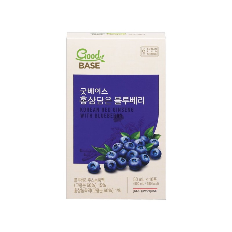 Jeonggwanjang CheongKwanJang Good Base Red Ginseng Blueberry 50ml 30 packets