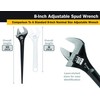 Titan 209 Adjustable Construction Spud Wrench, 8-Inch