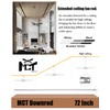 3/4x72` CEILING FAN DOWNROD NICKEL