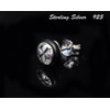 [Silver 925] 片耳 Earrings Punk Rock Gothic Men's Women's; amthgps