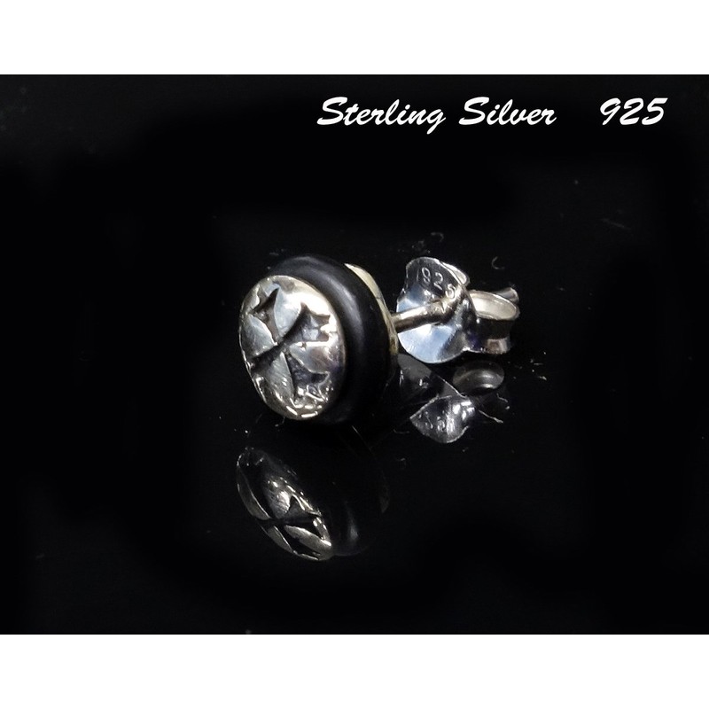 [Silver 925] 片耳 Earrings Punk Rock Gothic Men's Women's; amthgps
