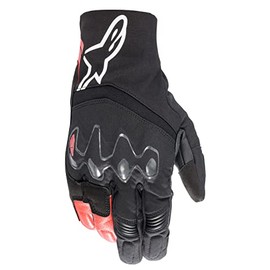 alpinestars 3522523 Motorcycle Gloves, Black/Bright Red (Size M) HYDE XT Drystar XF Gloves