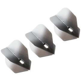 L-Style LS503 L-Flight Pro | Champagne Dart Flight Pro in Standard Shape with Two Tone Gradient, L3, Silver/Black