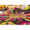 Generique - 80s Table Decoration Party Accessories Colourful 3 m