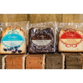 Emily's Heirloom Pound Cakes 3 Slice Variety Box