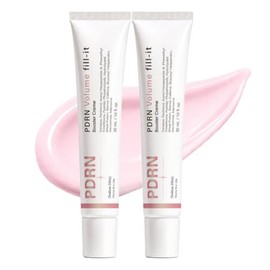 PDRN Volume Fill-It Booster Cream, Volume Plumping for Forehead, Neck, Eye | Plumping Peptides Formula, Hydrating Multi Use, Targets Forehead Smile Li