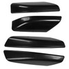 4 Pcs Roof Rack Rail End Cover Shell Cap Car