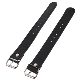 Sosoport Kids' Bicycles Kids Bikes 1 Pair Leather Stirrup Hobble Straps with Metal Buckle Adjustable Length Scooter Basket Strap Bike Handlebar Basket Strap Kids Scooter Kids Bike