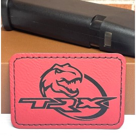 Unbranded Red Leatherette Ram TRX Truck Patch Iron on Adhesive for Hats, Bag, Clothing