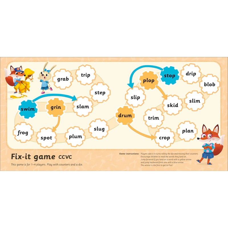DK Super Phonics My First Decodable Stories Fix-It Foxes