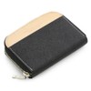 [ABIES] Made in Japan Genuine Leather Round Zipper Coin Purse