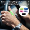 5 Stück Skills Panikattacken Hilfsmittel,Tragbar Akupressur Armband, Migräne Akkupressurringe Skills
