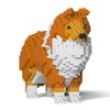 JEKCA Shetland Sheepdog 01S-S13 | Dog Plastic Building Blocks |