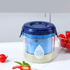 Greek yogurt Maker,Yogurt Strainer with Fine Mesh - Make Homemade Greek Yogurt and Separated Whey, thick and creamy greek yogurt- Cheese Strainer with Lid