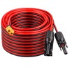 MOOKEERF Solar to XT60 Charge Extension Cable 50FT 12AWG XT60