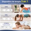 Dispositivo de Masaje Muscular, 2 canales con 8 electrodos, 9