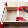 Woodworking Heavy Duty Ratchet F Clamp Adjustable Fixing Bar Clips