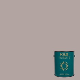KILZ TRIBUTE Paint & Primer, Interior, Matte, Meadow Mauve, 1 Gallon
