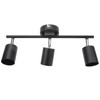LED Track Light Kit 3 Heads 15.9in Arm 90 Degrees