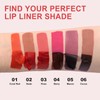 Peel Off Lip Stain Lip Liner Waterproof Lip Tint Berry