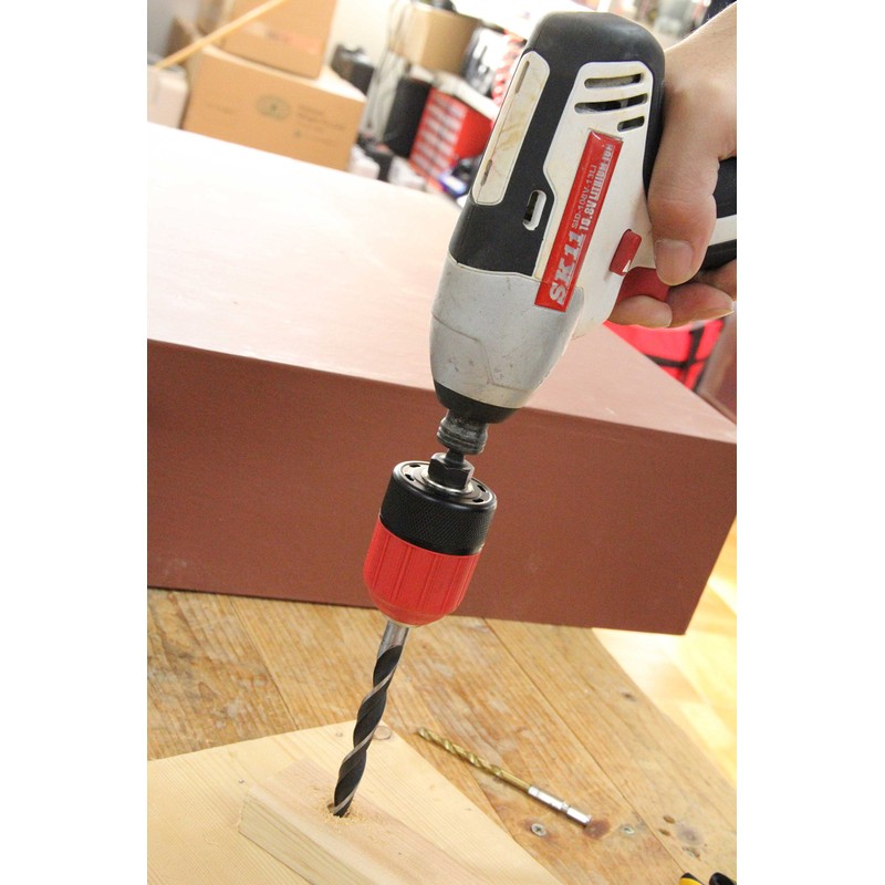 SK11 SDCK-11N Grab Prevention Keyless Drill Chuck, 0.5 inches (13