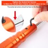 O'SKOOL Carbide Wood Turning Tools Set for Lathe Includes Diamond,