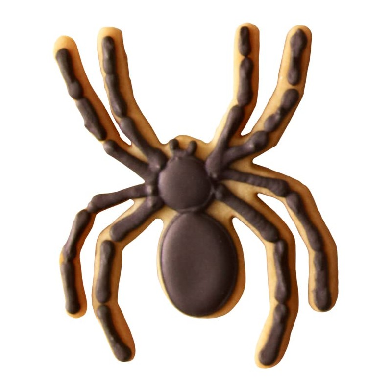 Birkmann 1010714310 Cookie Cutter Spider 9 cm – Grey Plastic
