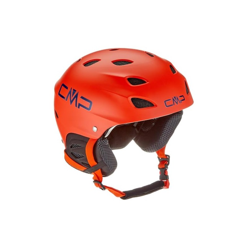 CMP xj-3, Children Unisex Helmet, 38B4684, C720 Orange, Small