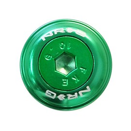 NRG Innovations FW-150GN Fender Washer Kit, Set of 10 (Green with Color Matched Bolts, Rivets for Plastic)