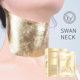 Mascarilla Cuello, Mascarilla Antienvejecimiento de Colágeno para el Cuello, Neck Reafirmante Mask Almohadillas Antiarrugas para el Cuello, Mascarilla para el Cuello