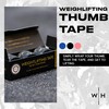 Weightlifting House Weight Lifting Thumb Tape: Athletic Grip Tape, Finger