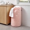 DormCo Laundry Backpack - TUSK College Storage - Rose Quartz