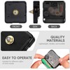 Black Clock Mechanism- Clock Parts Clock Movement Mechanism Replacement High