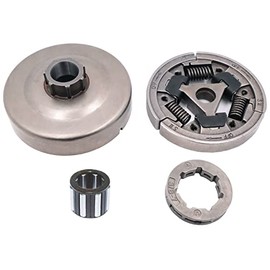 Hippotech Clutch with Drum Bearing 3/8"-7 T Sprocket for Stihl 036 MS360 034 Chainsaw