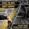 CARTMAN Ratchet Tie Down Straps, 5208lbs Break Strength, Includes 4PK
