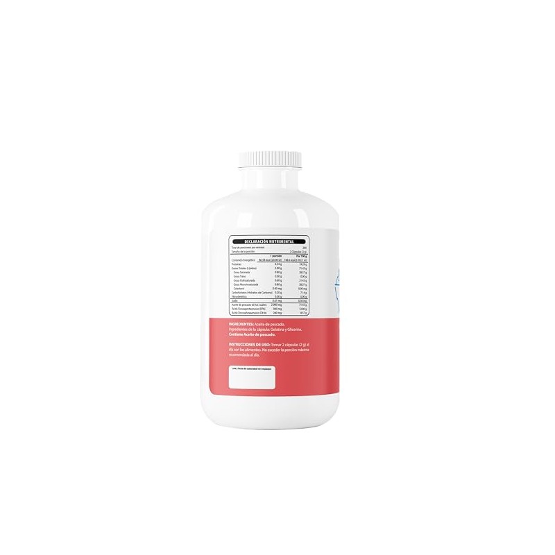 Wellthy Acrtic Omega 3 Softgel 400 Cápsulas. 360mg EPA, 240mg