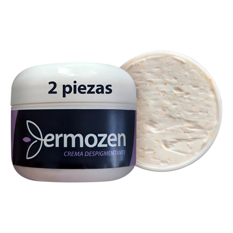 2 Cremas Despigmentantes Dermozen Aclara Desmancha Todo Tipo De Piel