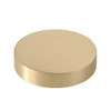 USAMILY Solid Brass Round Block, Diameter 80mm/3.15 inch, Thickness 12mm/0.47