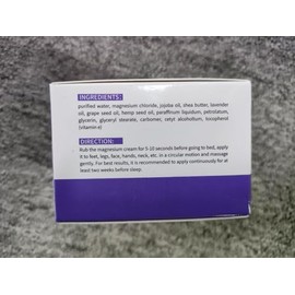 NaturallyMum - Locin corporal de magnesio [natural y vegana] - Locin en crema de magnesio tpica que favorece el sueo y los huesos.                    