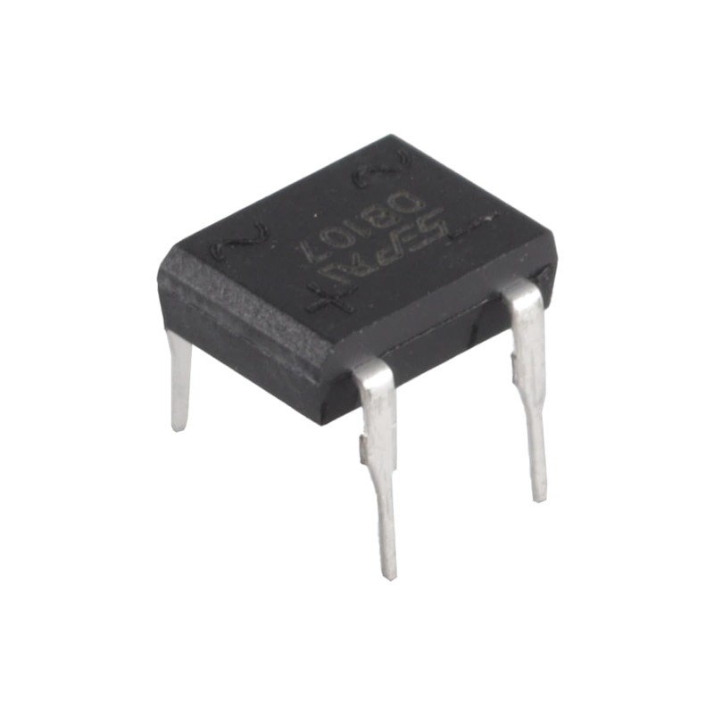 Durlo 10pcs DB107 Bridge Rectifier – 1A 1000V Diode for