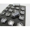 RAYS 74020001114GM Duralumin Lock & Nut Set L32 4H M12X1.5
