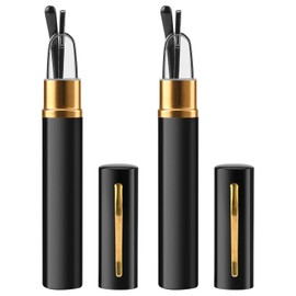 SEEKEY Mini Reading Glasses for Women Men Compact Small Pocket Metal Readers with Portable Case +1.5