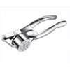 Garlic Press，Knoblauchpresse Edelstahl，für Frischen Knoblauch/Ingwer/Nuss.