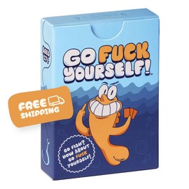 Go F*** Yourself Adult Card Game - Hilarious Party Game for 3-10 Players - Quick Easy Setup - Perfect Stocking Stuffer - Made Out of Spite